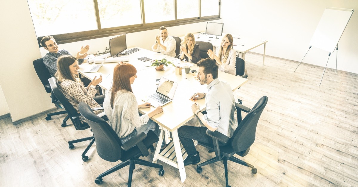 people in a meeting